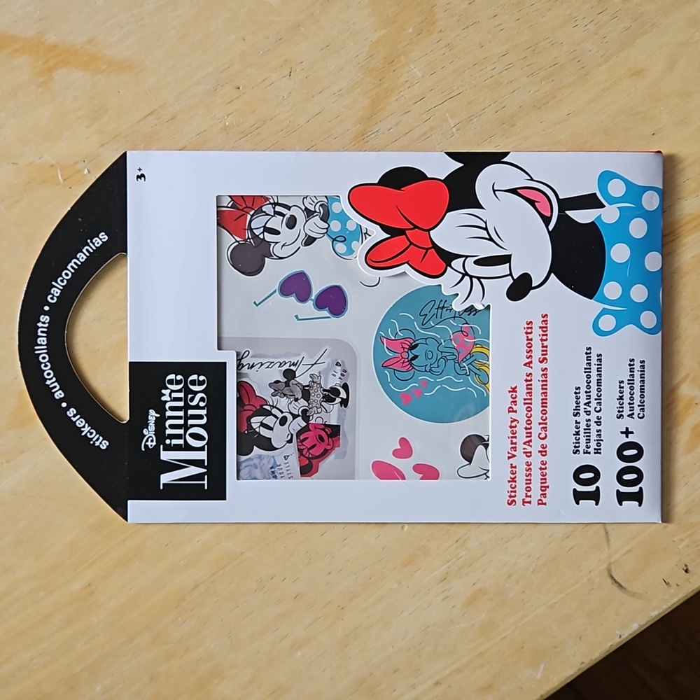 DISNEY MINNIE MOUSE STICKERS